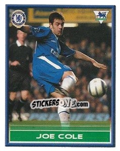 Sticker Joe Cole - FA Premier League 2005-2006. Sticker Quiz Collection - Merlin