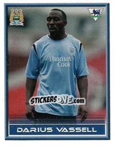 Figurina Darius Vassell - FA Premier League 2005-2006. Sticker Quiz Collection - Merlin