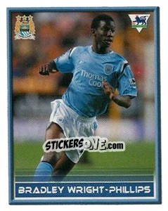 Sticker Bradley Wright-Phillips - FA Premier League 2005-2006. Sticker Quiz Collection - Merlin