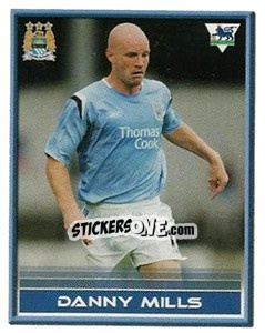 Sticker Danny Mills - FA Premier League 2005-2006. Sticker Quiz Collection n. 131 - Merlin