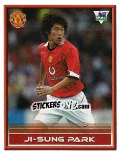 Sticker Ji-Sung Park - FA Premier League 2005-2006. Sticker Quiz Collection - Merlin