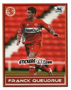 Cromo Franck Queudrue - FA Premier League 2005-2006. Sticker Quiz Collection - Merlin