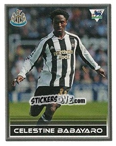 Sticker Celestine Babayaro - FA Premier League 2005-2006. Sticker Quiz Collection n. 156 - Merlin