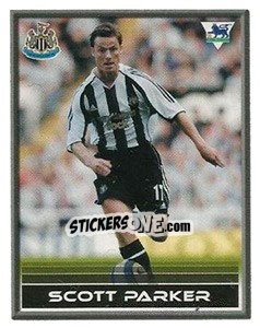 Sticker Scott Parker - FA Premier League 2005-2006. Sticker Quiz Collection n. 158 - Merlin