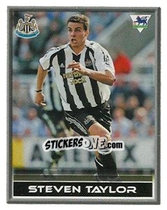 Sticker Steven Taylor - FA Premier League 2005-2006. Sticker Quiz Collection - Merlin