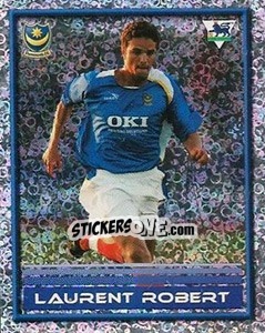 Sticker Laurent Robert - FA Premier League 2005-2006. Sticker Quiz Collection n. 172 - Merlin