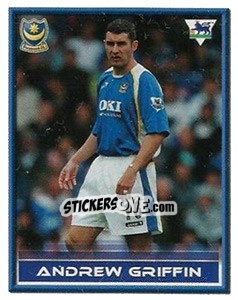 Sticker Andrew Griffin - FA Premier League 2005-2006. Sticker Quiz Collection - Merlin