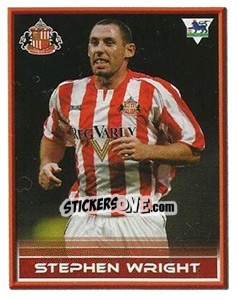 Figurina Stephen Wright - FA Premier League 2005-2006. Sticker Quiz Collection - Merlin