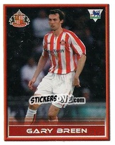 Sticker Gary Breen - FA Premier League 2005-2006. Sticker Quiz Collection - Merlin