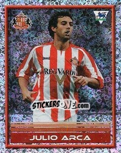 Cromo Julio Arca - FA Premier League 2005-2006. Sticker Quiz Collection - Merlin