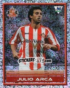 Sticker Julio Arca - FA Premier League 2005-2006. Sticker Quiz Collection n. 183 - Merlin