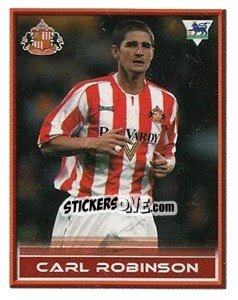 Figurina Carl Robinson - FA Premier League 2005-2006. Sticker Quiz Collection - Merlin