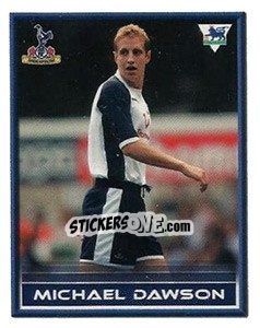 Sticker Michael Dawson - FA Premier League 2005-2006. Sticker Quiz Collection n. 189 - Merlin