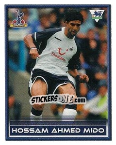 Sticker Hossam Ahmed Mido - FA Premier League 2005-2006. Sticker Quiz Collection - Merlin
