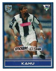 Sticker Nwankwo Kanu - FA Premier League 2005-2006. Sticker Quiz Collection n. 200 - Merlin