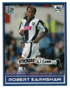 Cromo Robert Earnshaw - FA Premier League 2005-2006. Sticker Quiz Collection - Merlin