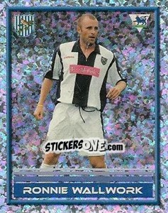 Sticker Ronnie Wallwork - FA Premier League 2005-2006. Sticker Quiz Collection - Merlin