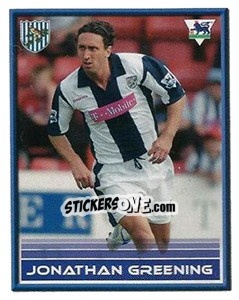 Sticker Jonathan Greening - FA Premier League 2005-2006. Sticker Quiz Collection - Merlin
