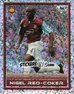 Figurina Nigel Reo-Coker - FA Premier League 2005-2006. Sticker Quiz Collection - Merlin
