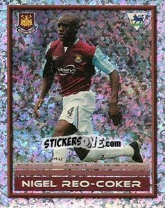 Sticker Nigel Reo-Coker - FA Premier League 2005-2006. Sticker Quiz Collection n. 216 - Merlin