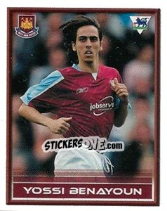 Sticker Yossi Benayoun - FA Premier League 2005-2006. Sticker Quiz Collection - Merlin