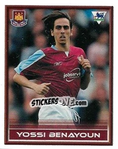 Sticker Yossi Benayoun - FA Premier League 2005-2006. Sticker Quiz Collection n. 217 - Merlin