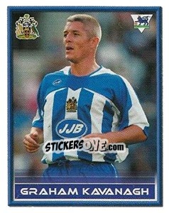 Cromo Graham Kavanagh - FA Premier League 2005-2006. Sticker Quiz Collection - Merlin