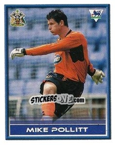Sticker Mike Pollitt - FA Premier League 2005-2006. Sticker Quiz Collection - Merlin