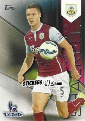Sticker Jason Shackell - Premier Gold 2014-2015 n. 19 - Topps