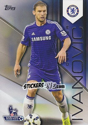 Sticker Branislav Ivanovic - Premier Gold 2014-2015 n. 26 - Topps