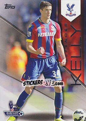 Sticker Martin Kelly - Premier Gold 2014-2015 n. 36 - Topps