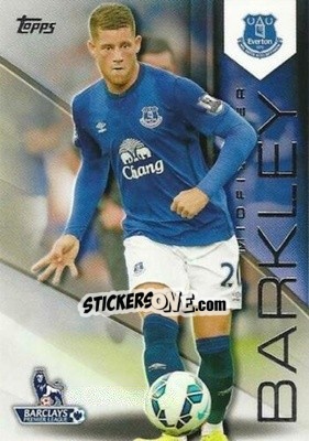 Sticker Ross Barkley - Premier Gold 2014-2015 n. 45 - Topps