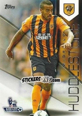 Sticker Tom Huddlestone - Premier Gold 2014-2015 n. 50 - Topps