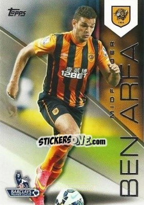 Sticker Hatem Ben Arfa - Premier Gold 2014-2015 n. 51 - Topps