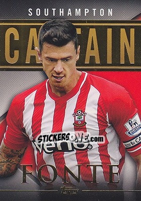 Sticker Jose Fonte - Premier Gold 2014-2015 n. CS-JF - Topps