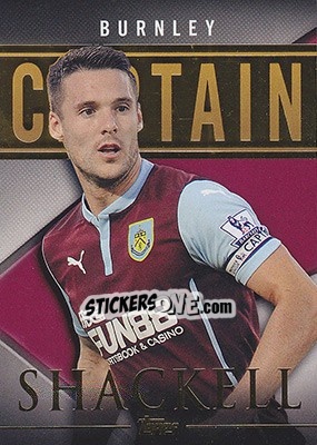 Sticker Jason Shackell - Premier Gold 2014-2015 n. CS-JS - Topps