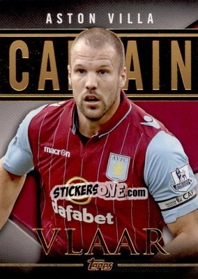 Sticker Ron Vlaar - Premier Gold 2014-2015 n. CS-RV - Topps