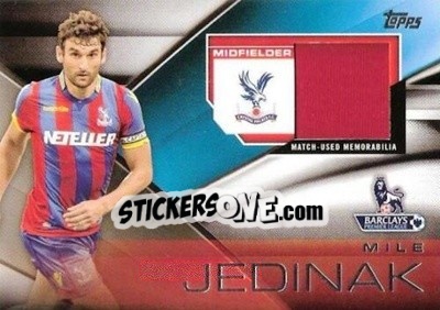 Sticker Mile Jedinak - Premier Gold 2014-2015 n. FFR-MJ - Topps