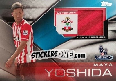 Sticker Maya Yoshida - Premier Gold 2014-2015 n. FFR-MY - Topps