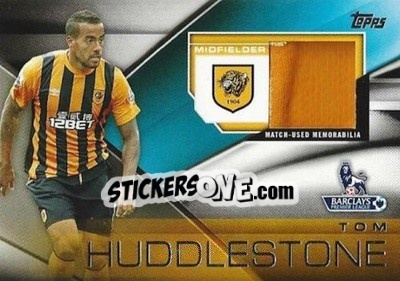 Sticker Tom Huddlestone - Premier Gold 2014-2015 n. FFR-TH - Topps
