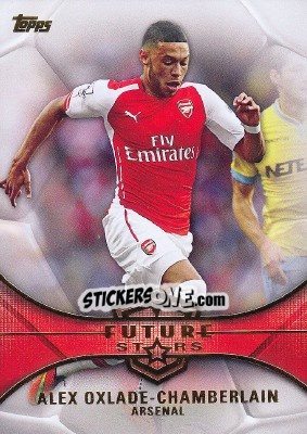Sticker Alex Oxlade-Chamberlain - Premier Gold 2014-2015 n. FS-AO - Topps