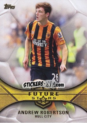Sticker Andrew Robertson - Premier Gold 2014-2015 n. FS-AR - Topps