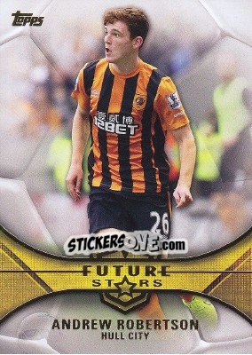 Sticker Andrew Robertson - Premier Gold 2014-2015 - Topps