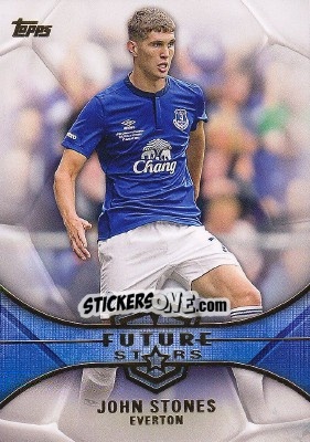 Sticker John Stones - Premier Gold 2014-2015 n. FS-JSS - Topps