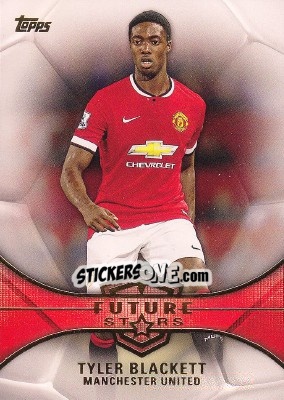 Sticker Tyler Blackett - Premier Gold 2014-2015 n. FS-TB - Topps