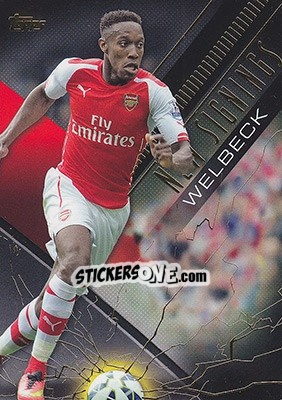 Sticker Danny Welbeck - Premier Gold 2014-2015 n. NS-DW - Topps