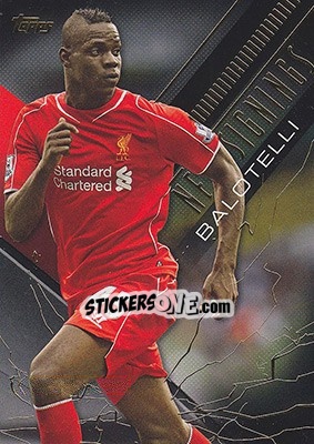 Sticker Mario Balotelli - Premier Gold 2014-2015 n. NS-MB - Topps