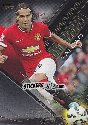 Cromo Radamel Falcao - Premier Gold 2014-2015 - Topps