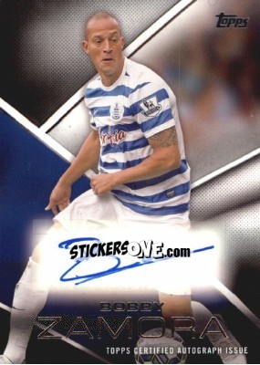 Sticker Bobby Zamora - Premier Gold 2014-2015 n. PA-BZ - Topps