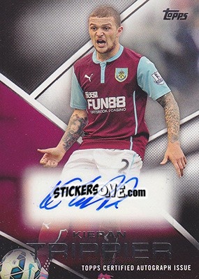 Figurina Kieran Trippier - Premier Gold 2014-2015 - Topps